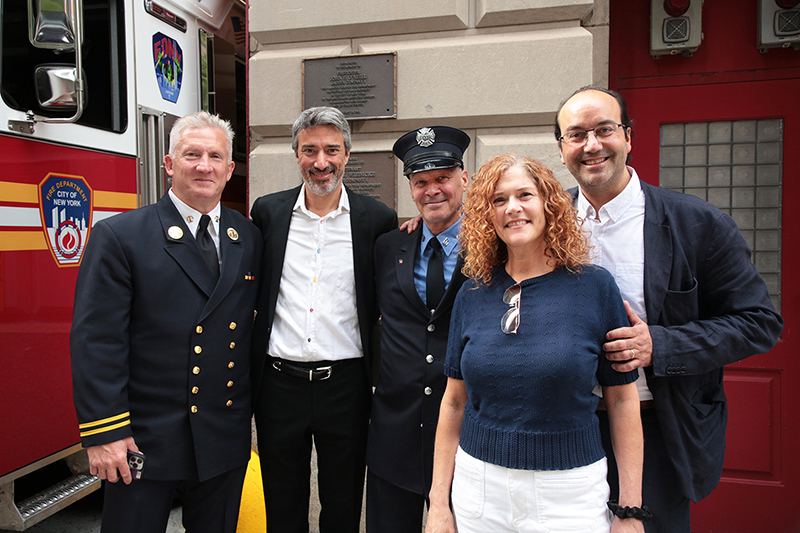 9/11 Firemen : Richard Moore : Photographer
